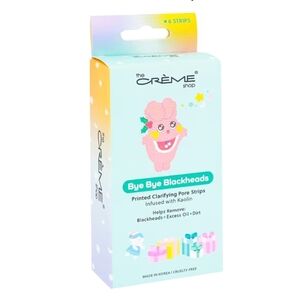 Bye Bye Blackheads Pore Strips The Creme Shop 6 Strips 🆕
